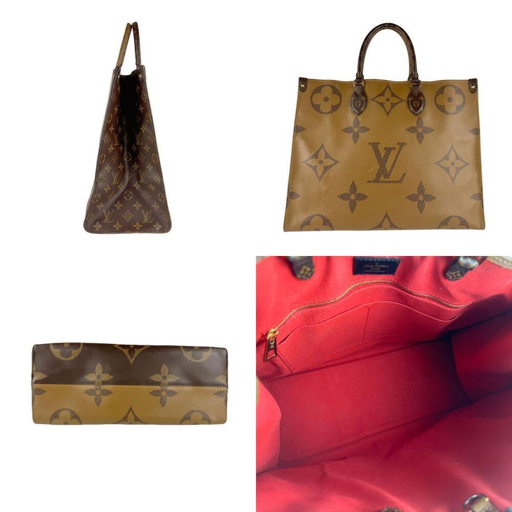 Louis Vuitton Monogram handbag Giant OnTheGo Brown